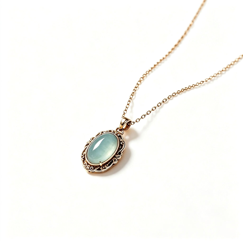 VfwFgd™  Dainty Gemstone Pendant