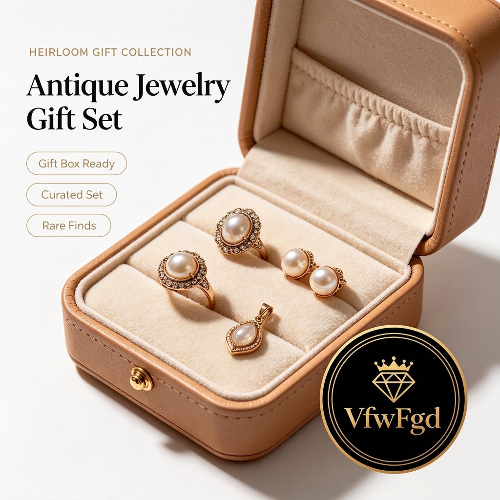 VfwFgd™ Antique Jewelry Set