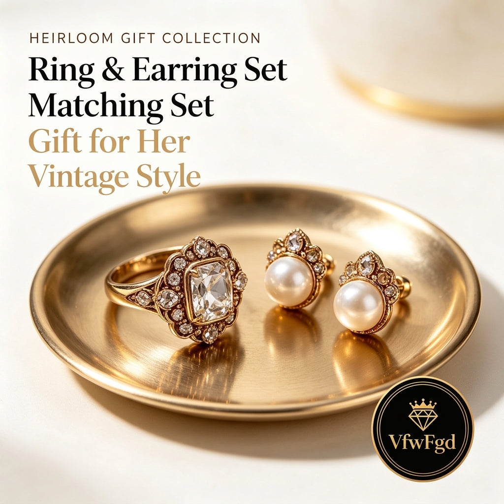 VfwFgd™ Ring & Earring Set